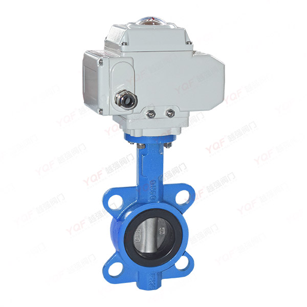 Electric clamp butterfly valve