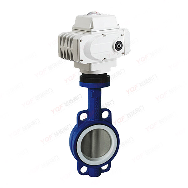 Electric clamp butterfly valve
