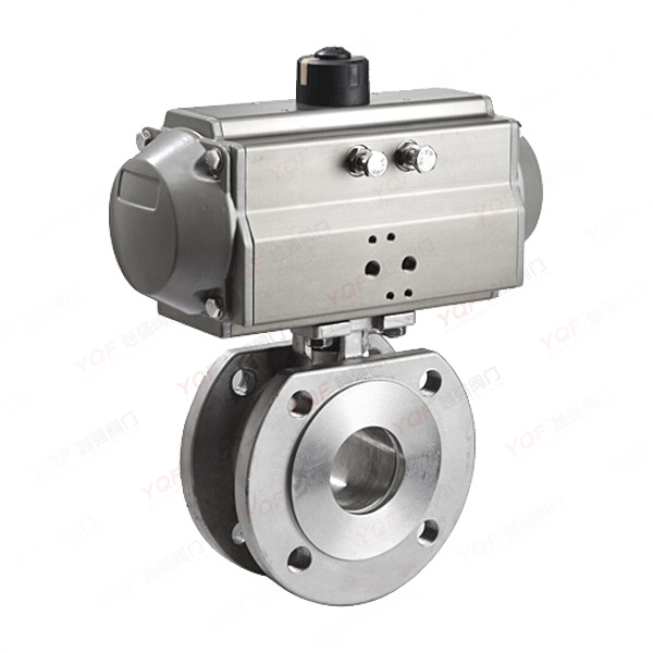 Pneumatic Italian thin clamp ball valve