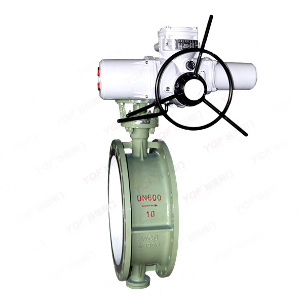 Electric flange butterfly valve