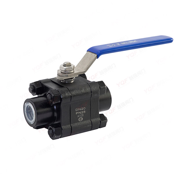 Forged steel ball valve