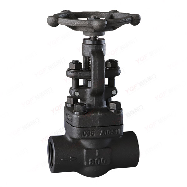 Forged steel threaded globe valve