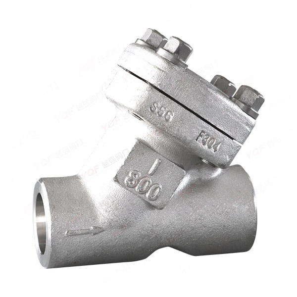 Forged steel butt welded check valve