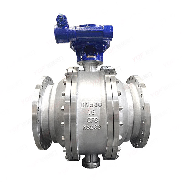 Fixed flange ball valve