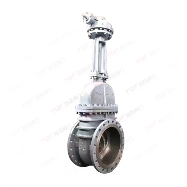 American standard cast steel umbrella gear gate valve