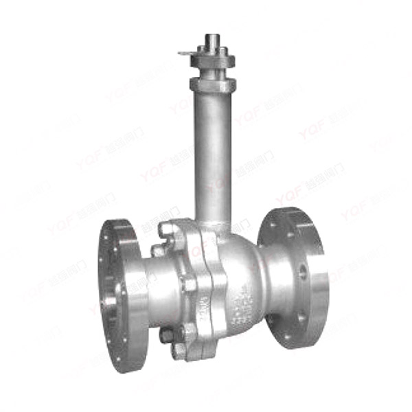 Low temperature ball valve