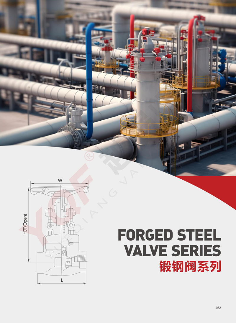 Forged steel valve series
